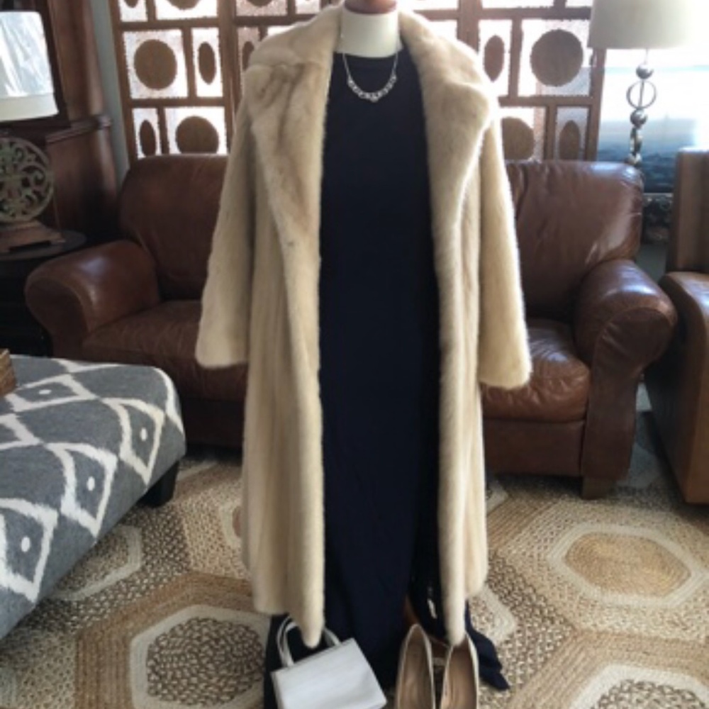White Mink Coat